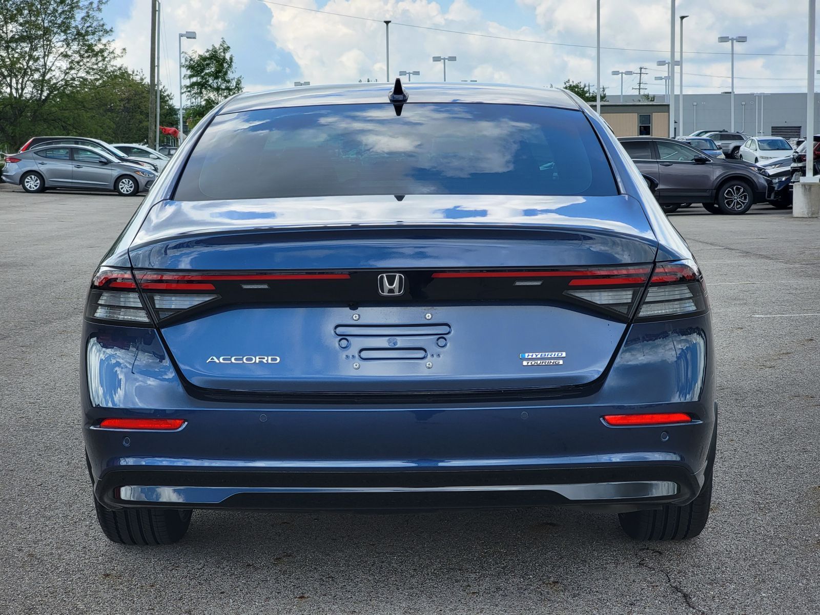 Certified, 2023 Honda Accord Hybrid Touring, Blue, G0776A-15