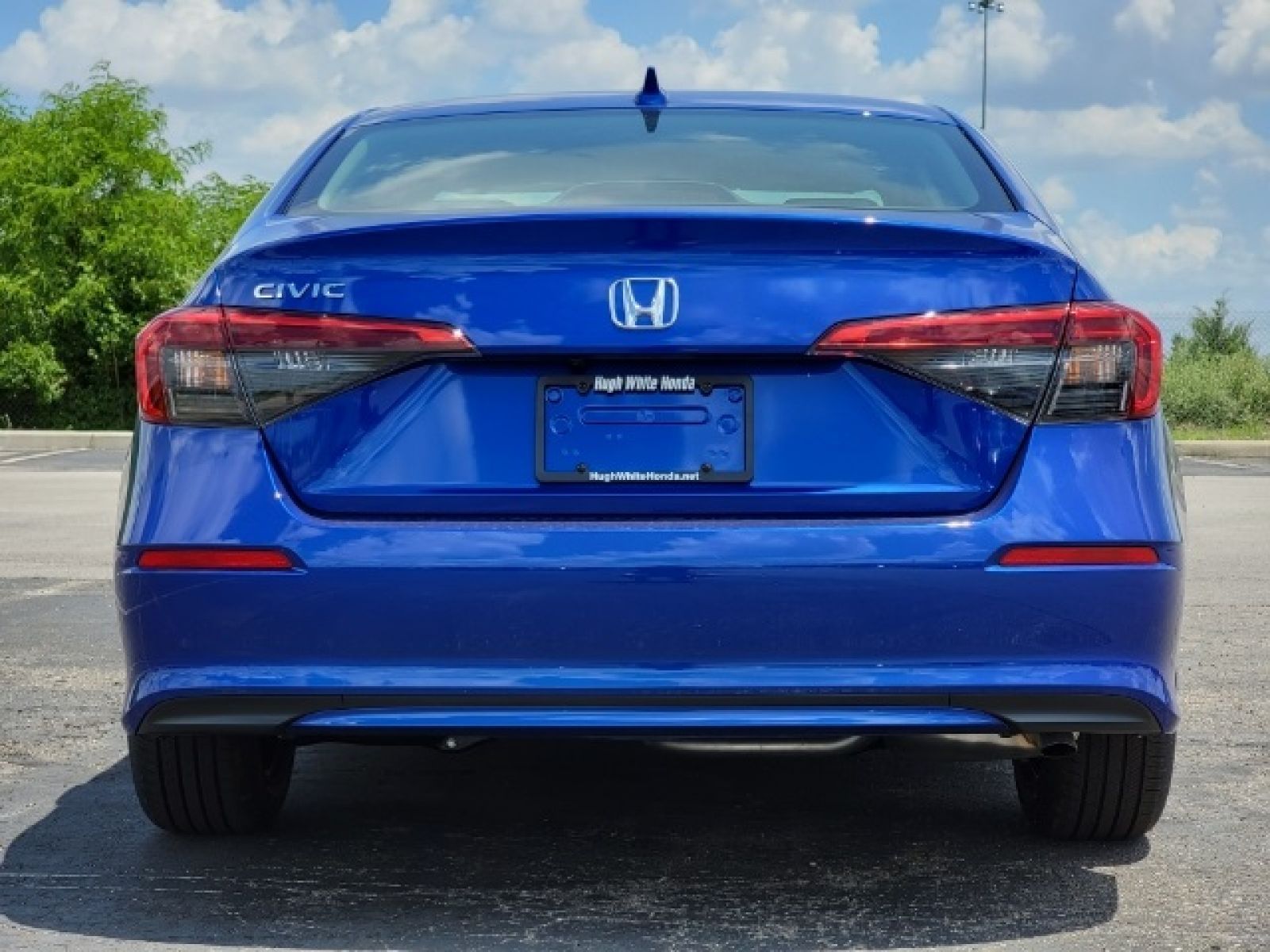 Certified, 2023 Honda Civic LX, Blue, 14100-7