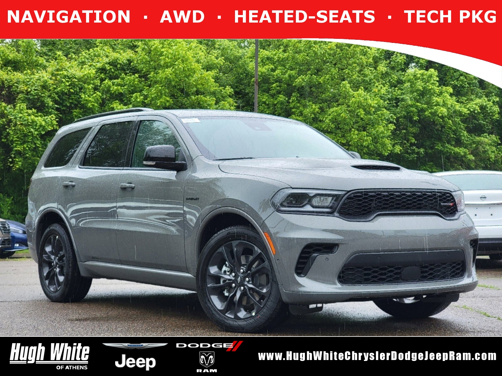 New, 2024 Dodge Durango R/T Plus, Gray, 42242520-1