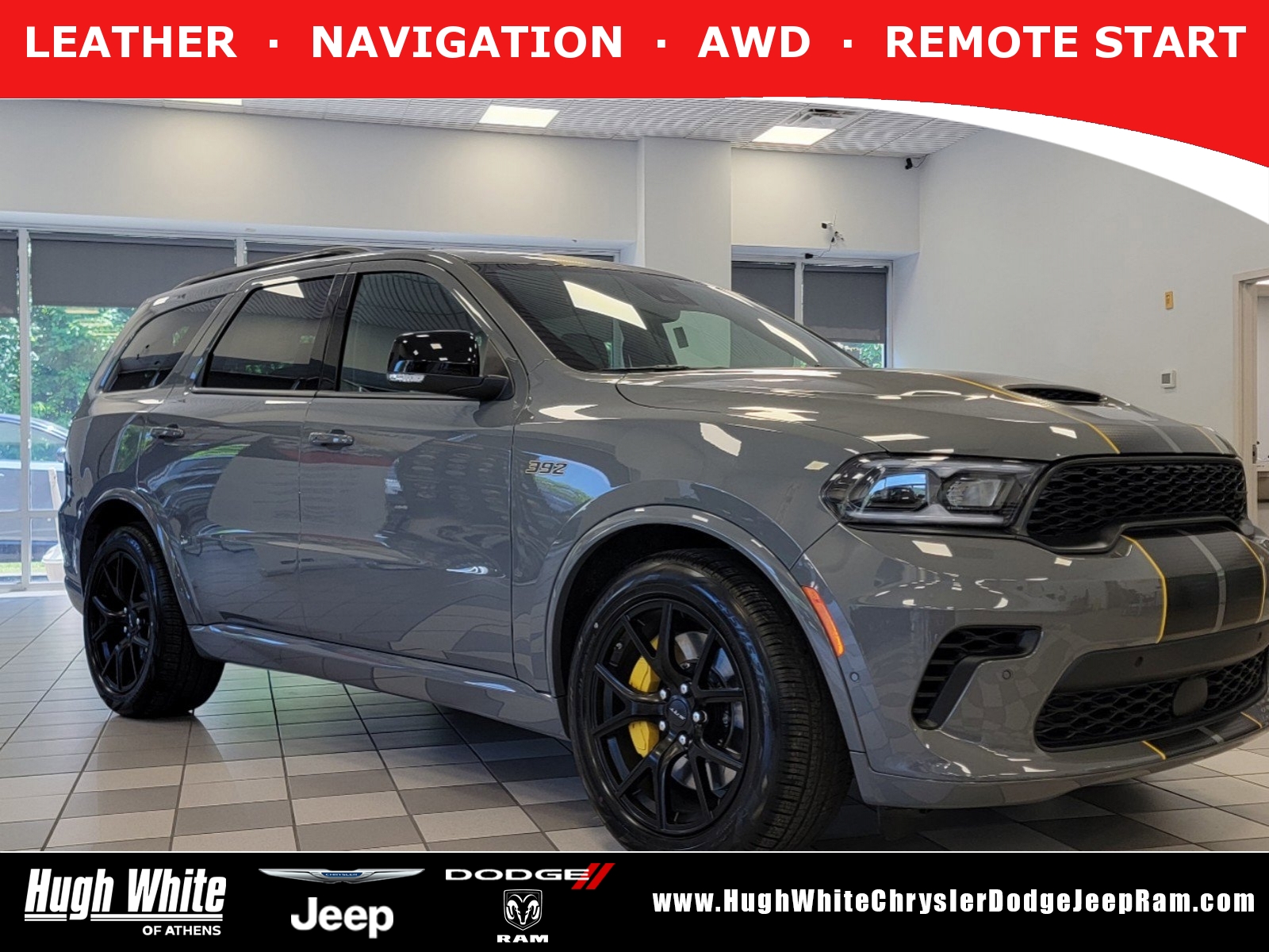 New, 2024 Dodge Durango SRT 392, Gray, 42242900