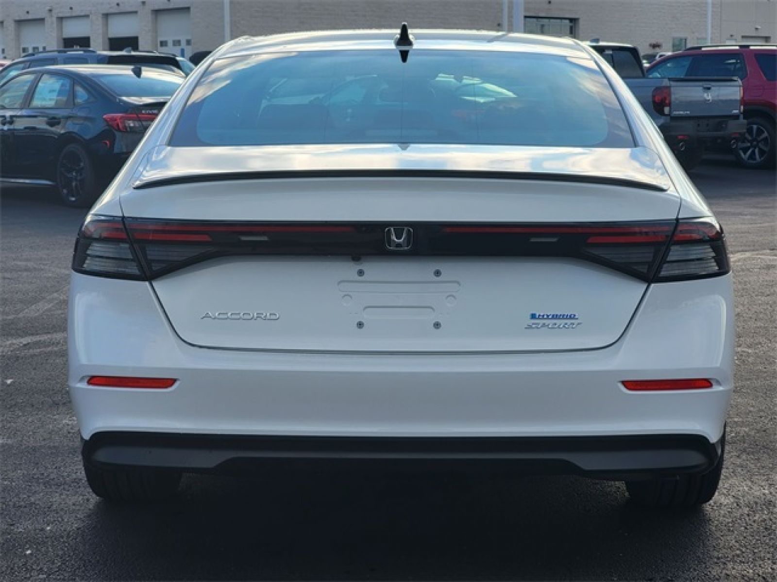 New, 2024 Honda Accord Hybrid Sport, White, G1021-6