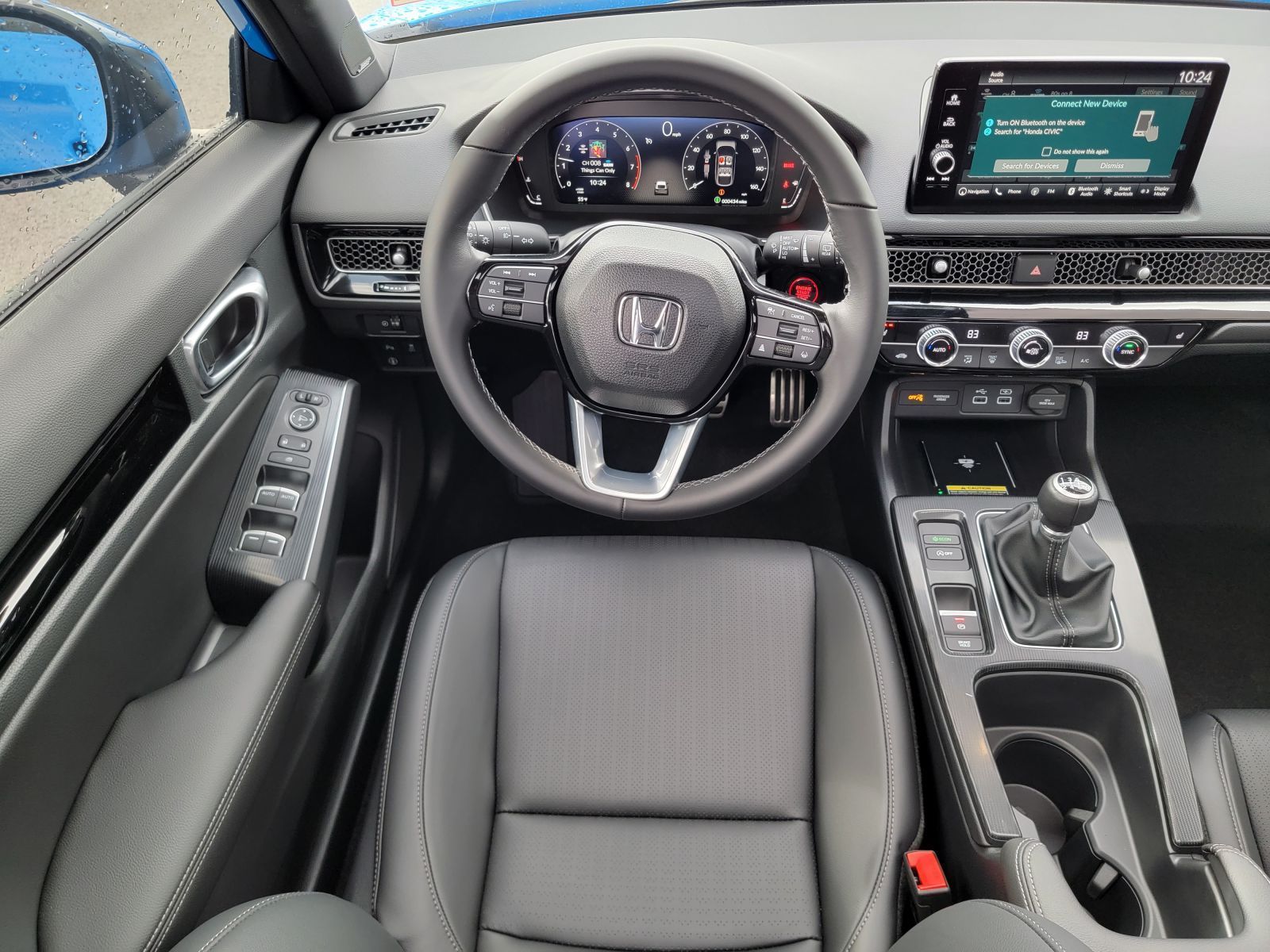 Certified, 2024 Honda Civic Sport Touring, Blue, G0352A-20