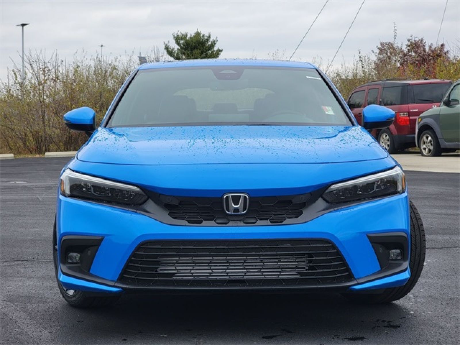 New, 2024 Honda Civic Hatchback Sport Touring, Blue, G1015-2