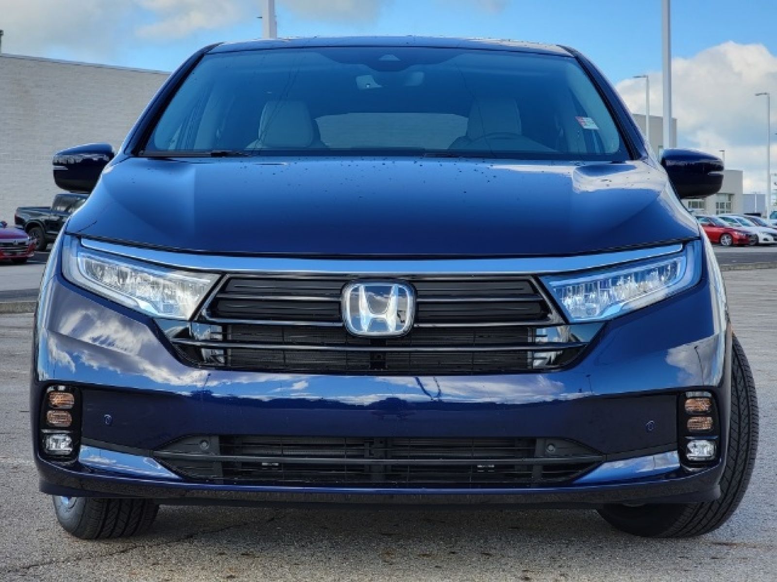 New, 2024 Honda Odyssey Touring, Blue, G0973-3