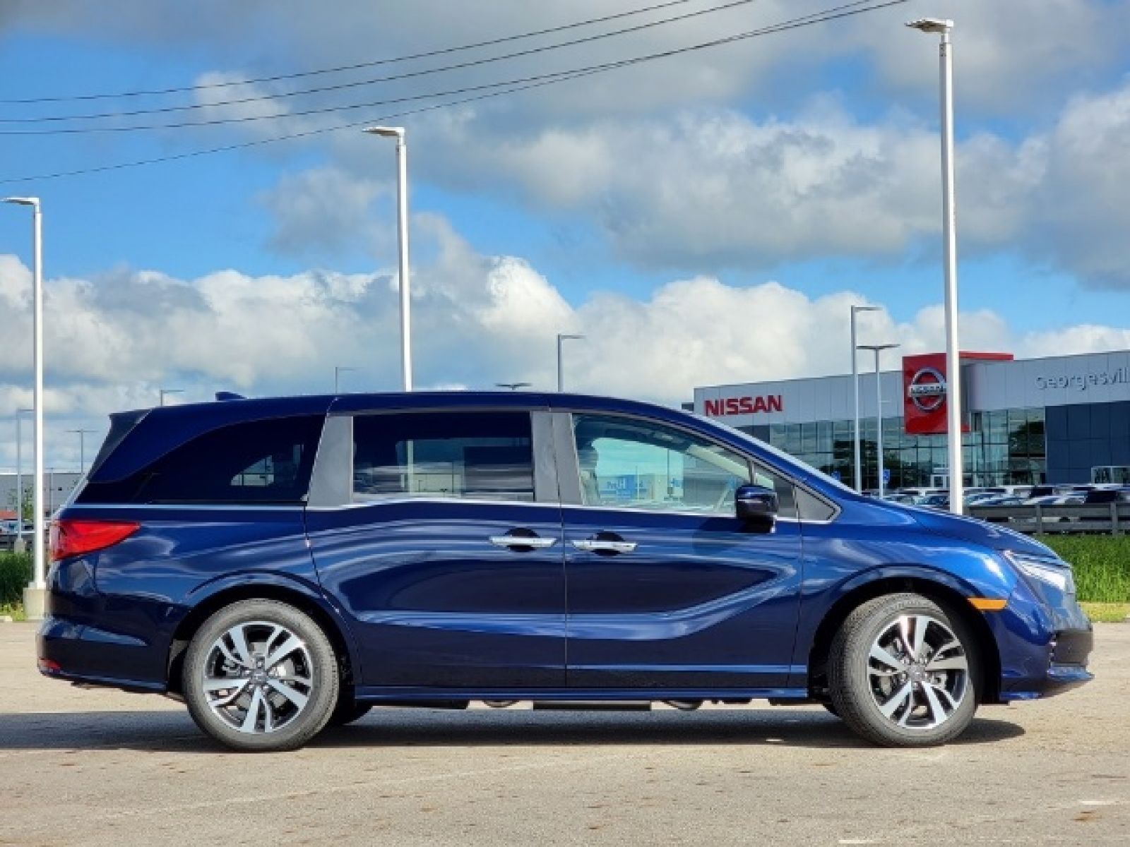 New, 2024 Honda Odyssey Touring, Blue, G0973-9