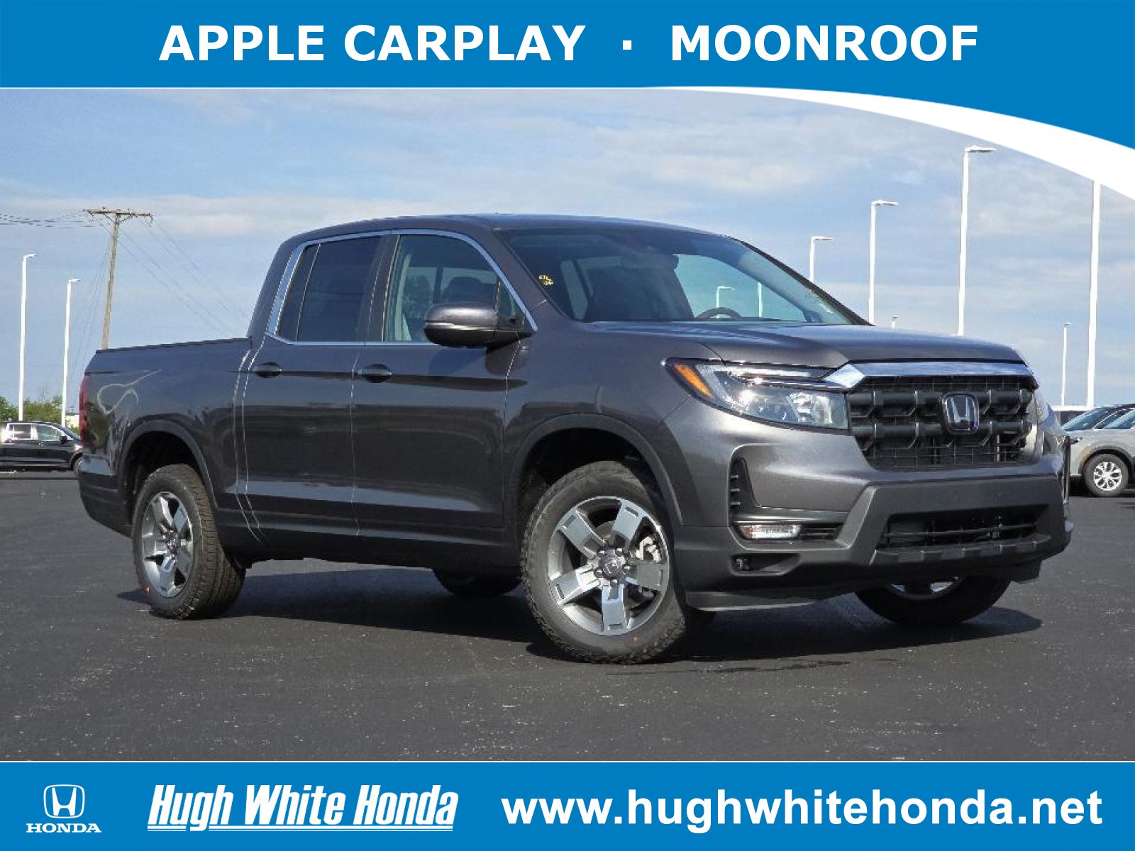 New, 2024 Honda Ridgeline RTL, Gray, G1241