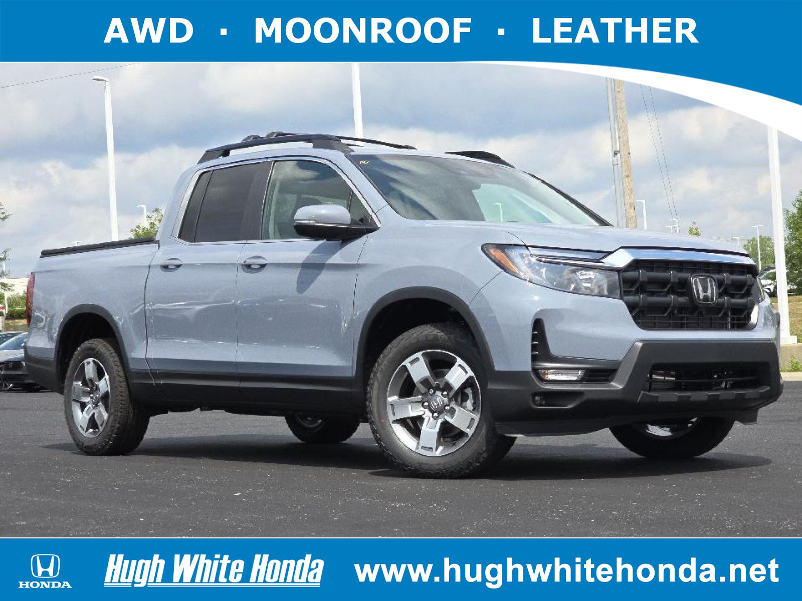 New, 2024 Honda Ridgeline RTL, Gray, G1242