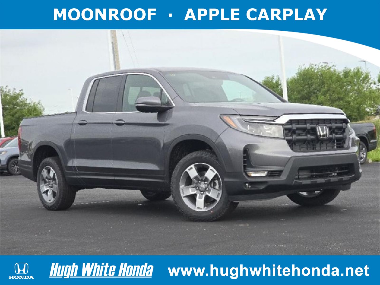 New, 2024 Honda Ridgeline RTL, Gray, G1383-1