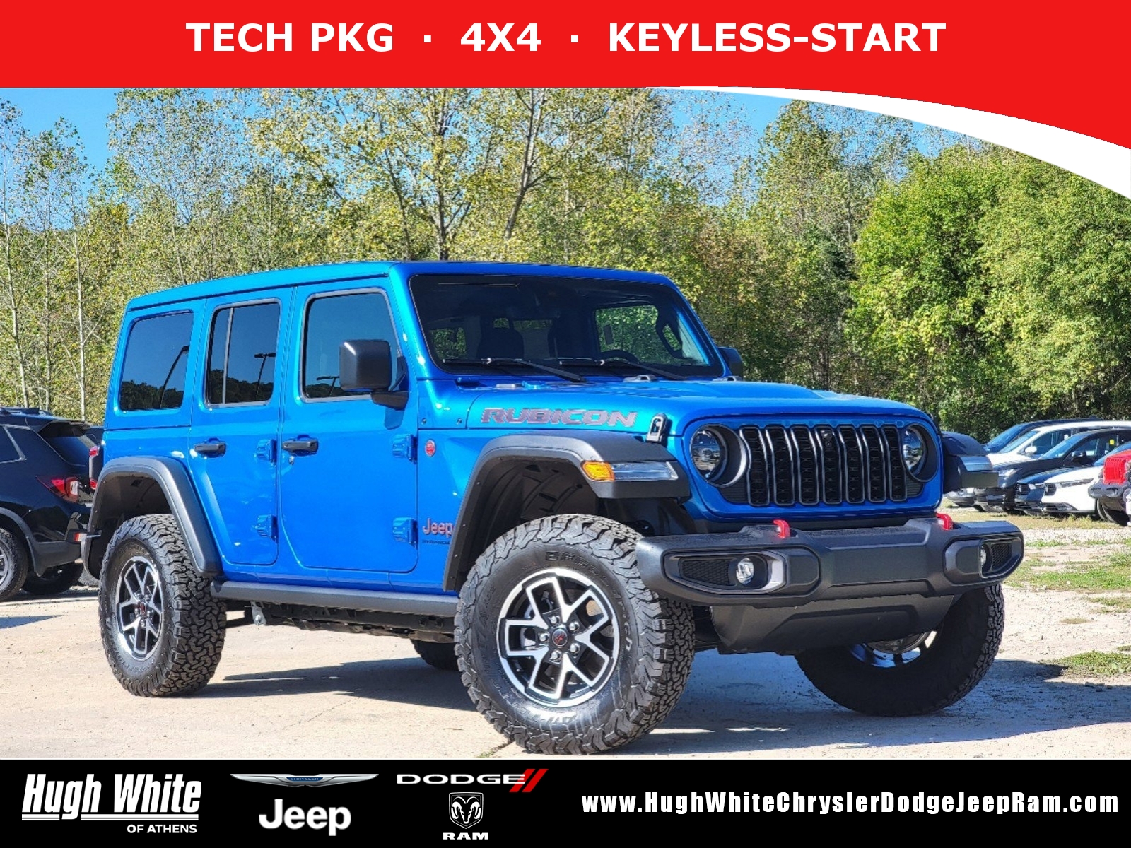 New, 2024 Jeep Wrangler Rubicon, Blue, 44243720-1