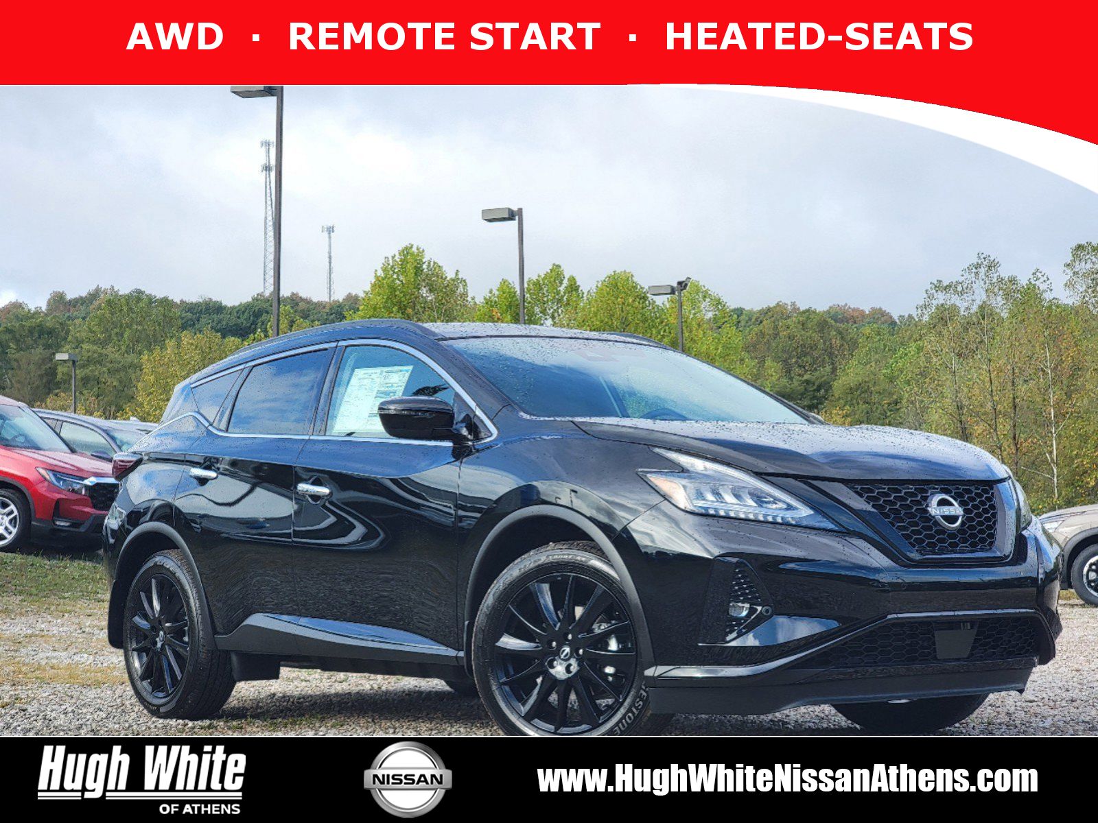 New, 2024 Nissan Murano SV, Black, 42243640