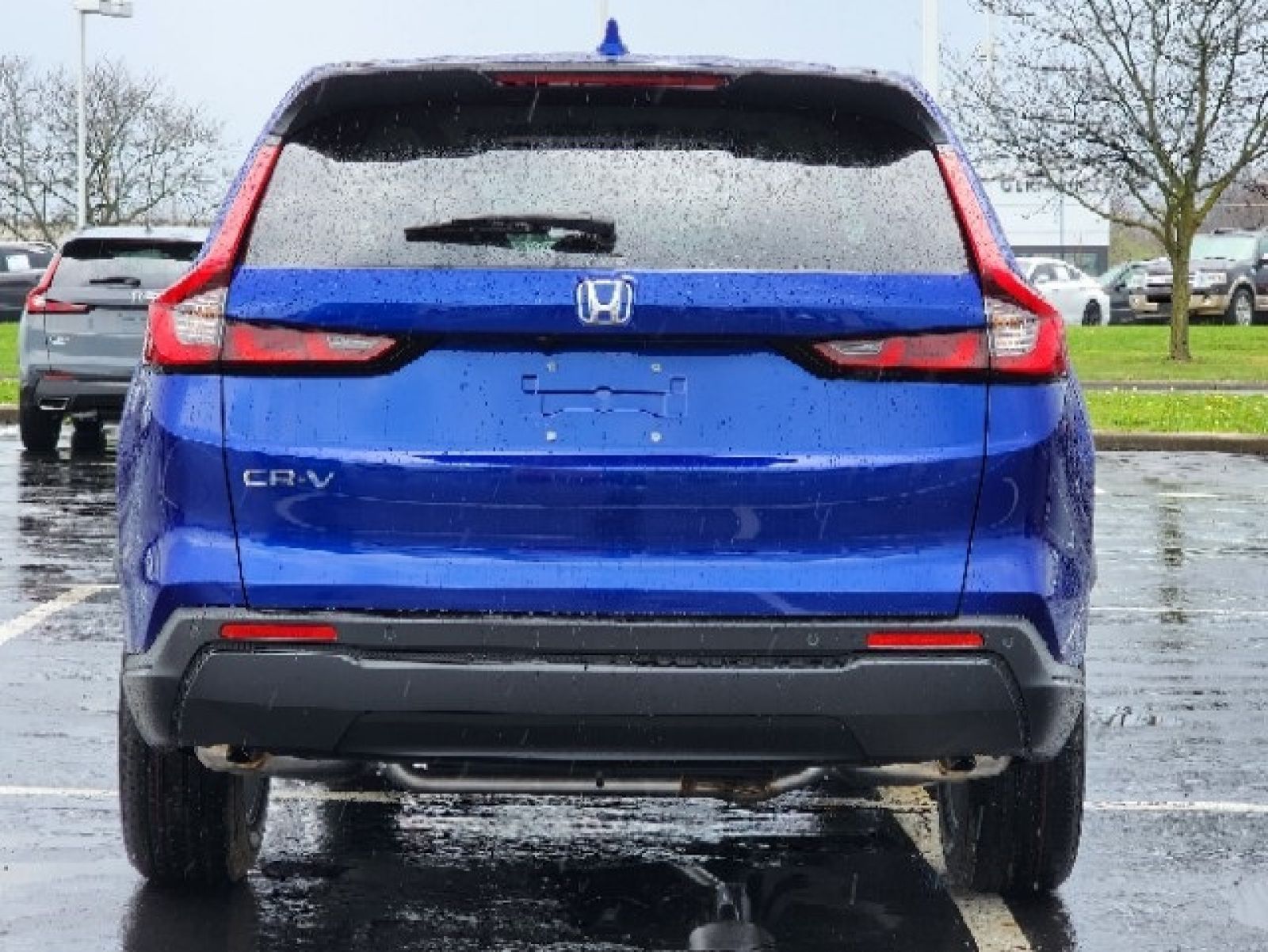 New, 2025 Honda CR-V EX-L, Blue, G1044-7