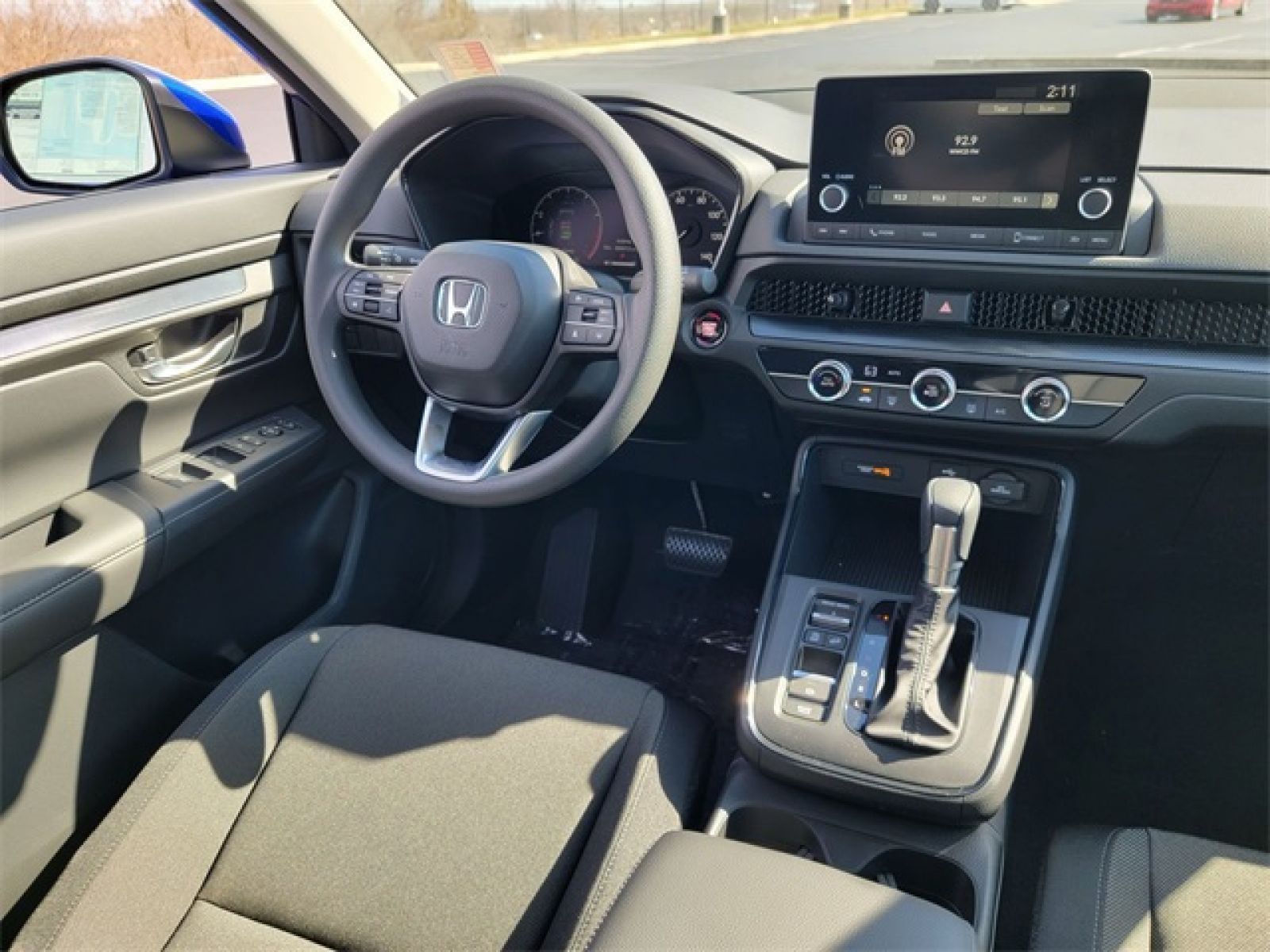 New, 2025 Honda CR-V LX, Blue, G1045-19