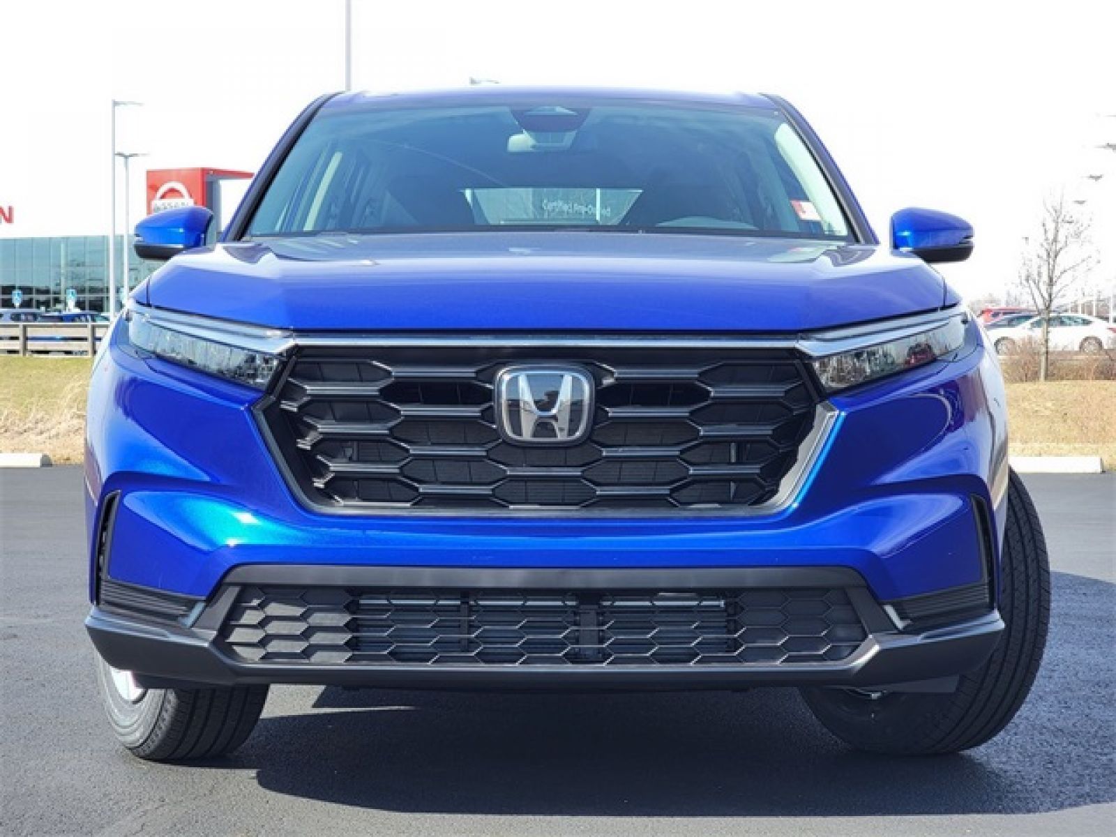 New, 2025 Honda CR-V LX, Blue, G1045-2