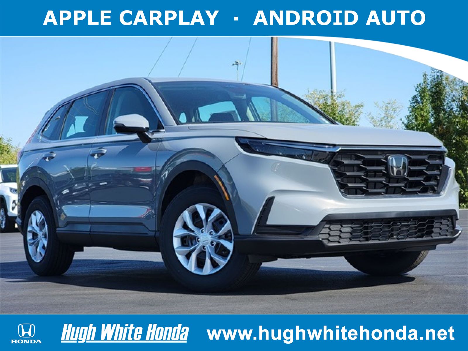 New, 2025 Honda CR-V LX AWD, Gray, G1286-1