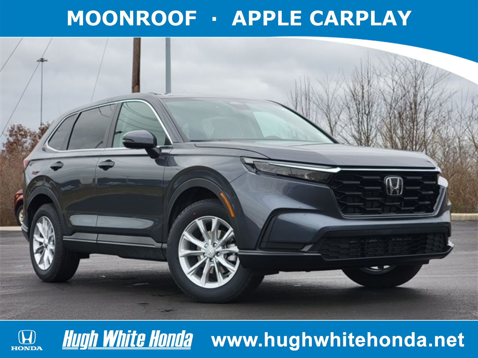 New, 2025 Honda CR-V EX AWD, Gray, G1755