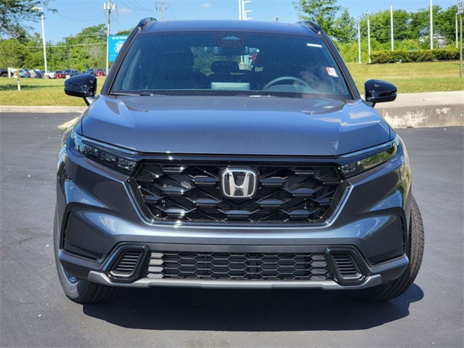 New, 2025 Honda CR-V Hybrid Sport, Gray, G1011-2