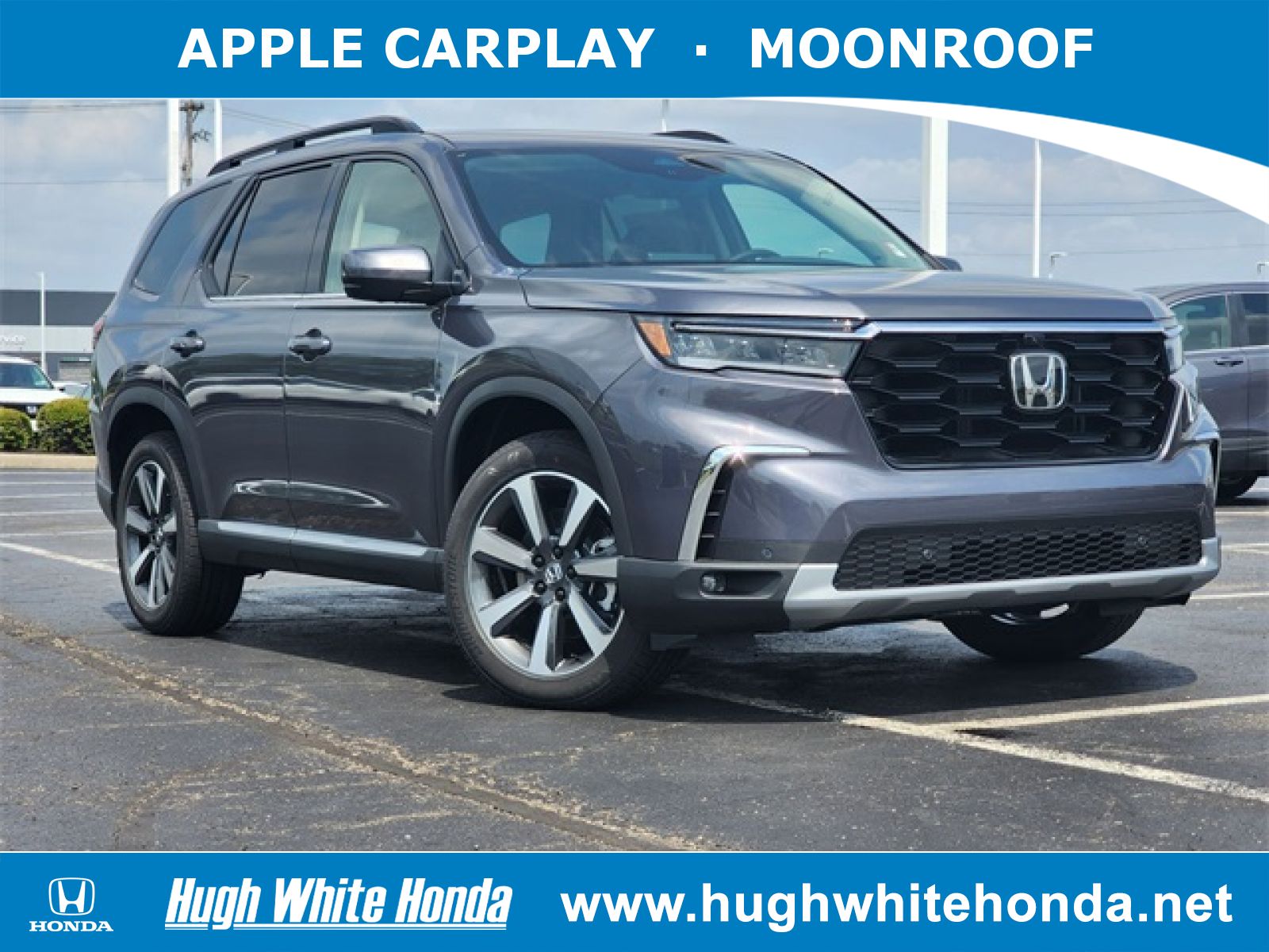 New, 2025 Honda Pilot AWD Elite, Gray, G1075-1