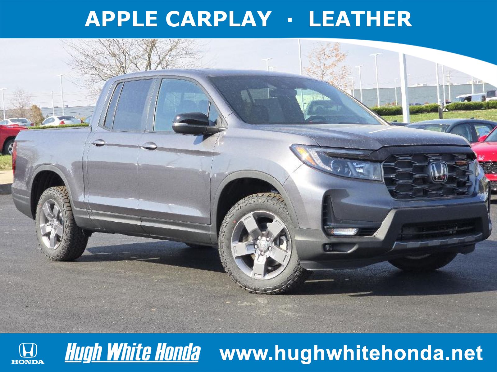 New, 2025 Honda Ridgeline TrailSport, Gray, G1847-1