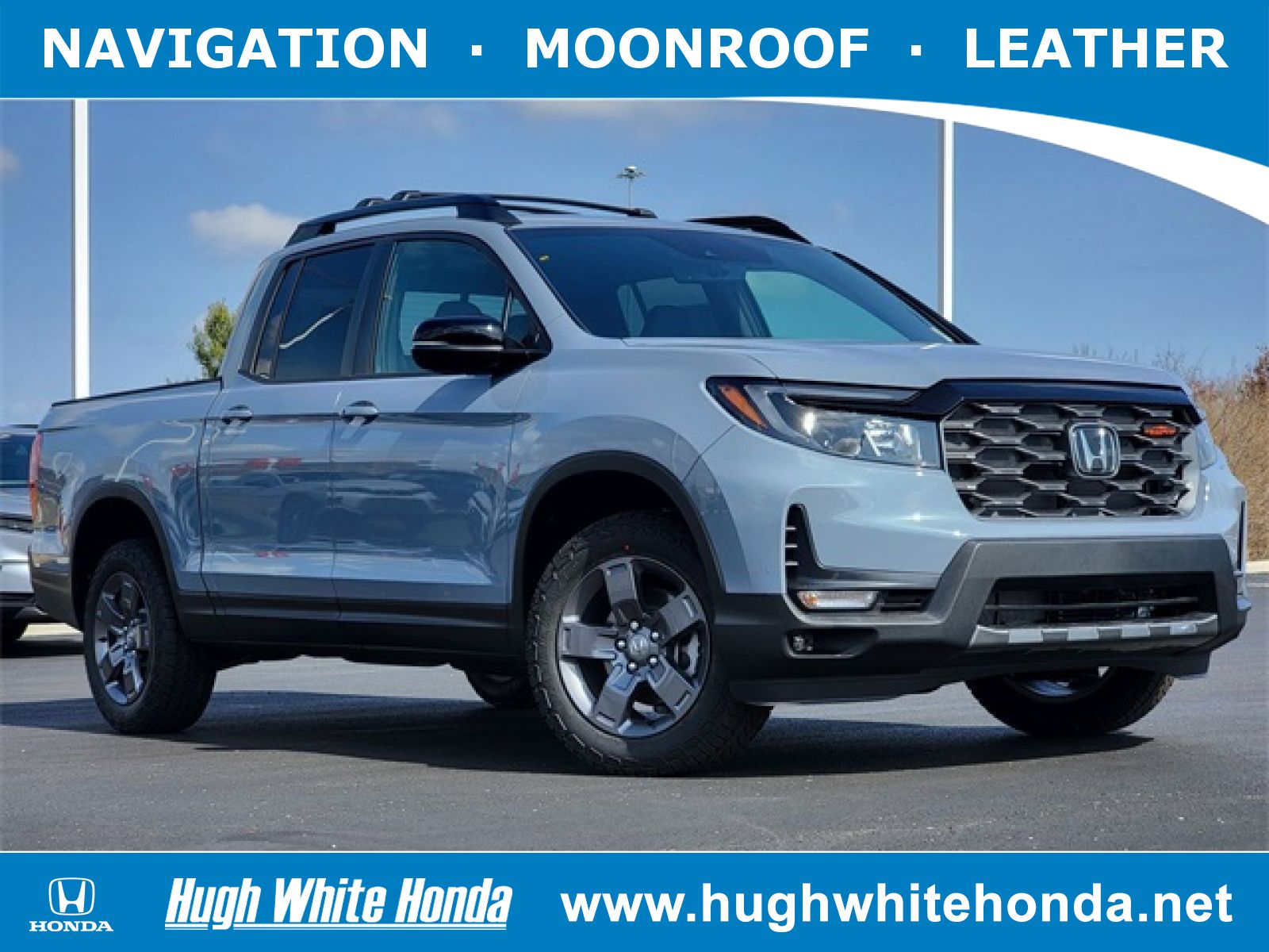 New, 2025 Honda Ridgeline TrailSport, Gray, G1848-1