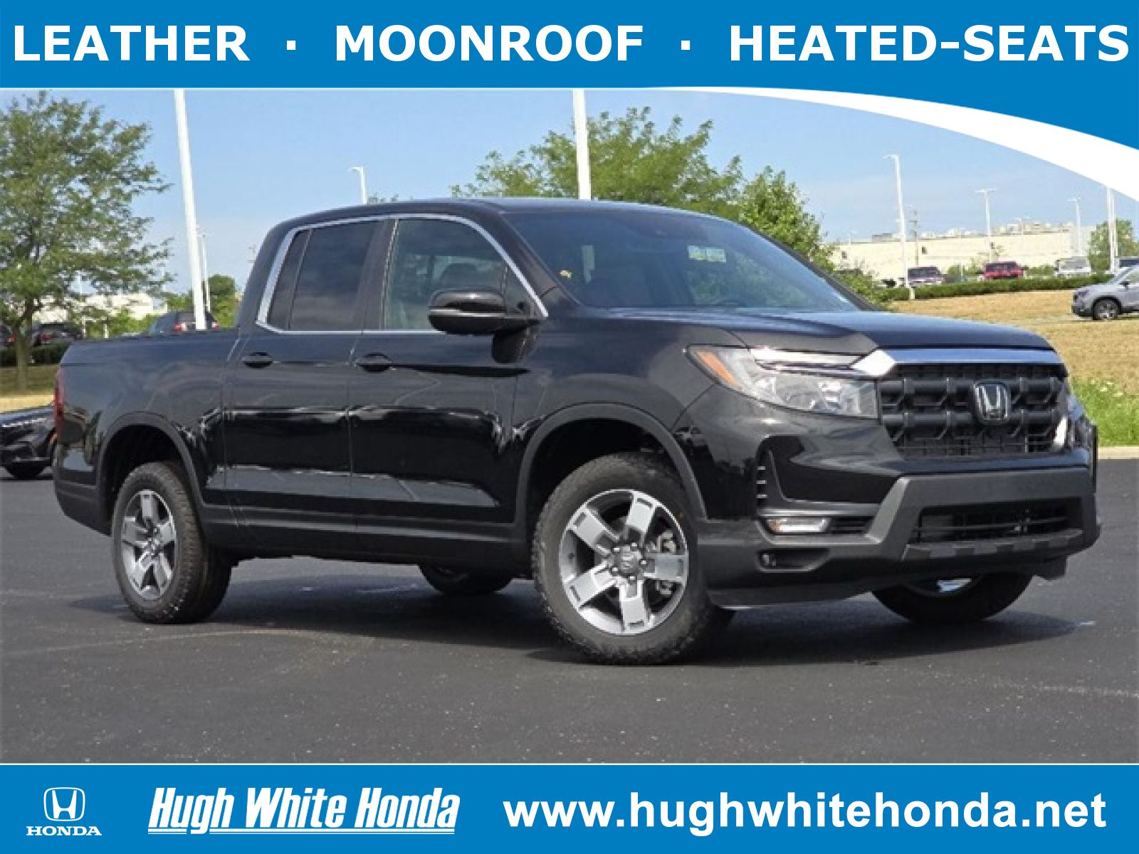 New, 2025 Honda Ridgeline RTL, Black, G1849-1