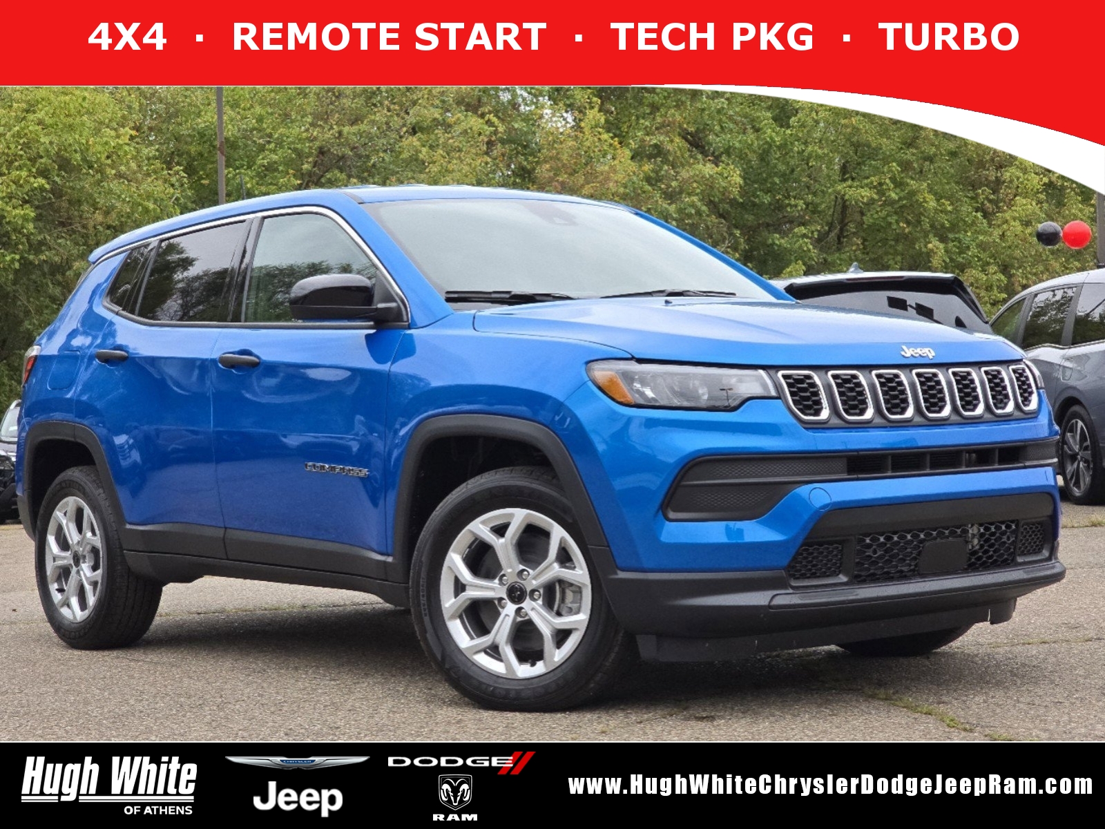 New, 2025 Jeep Compass Sport, Blue, 42250280-1