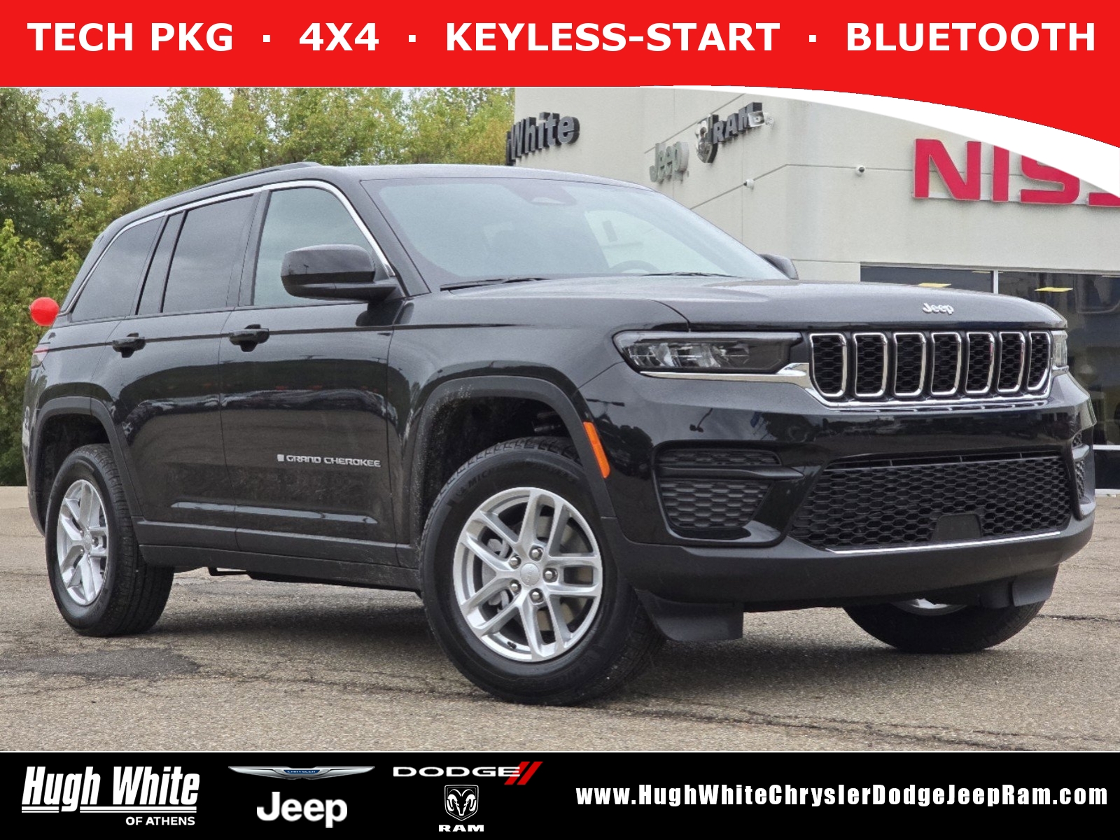 New, 2025 Jeep Grand Cherokee Laredo X, Black, 42250400