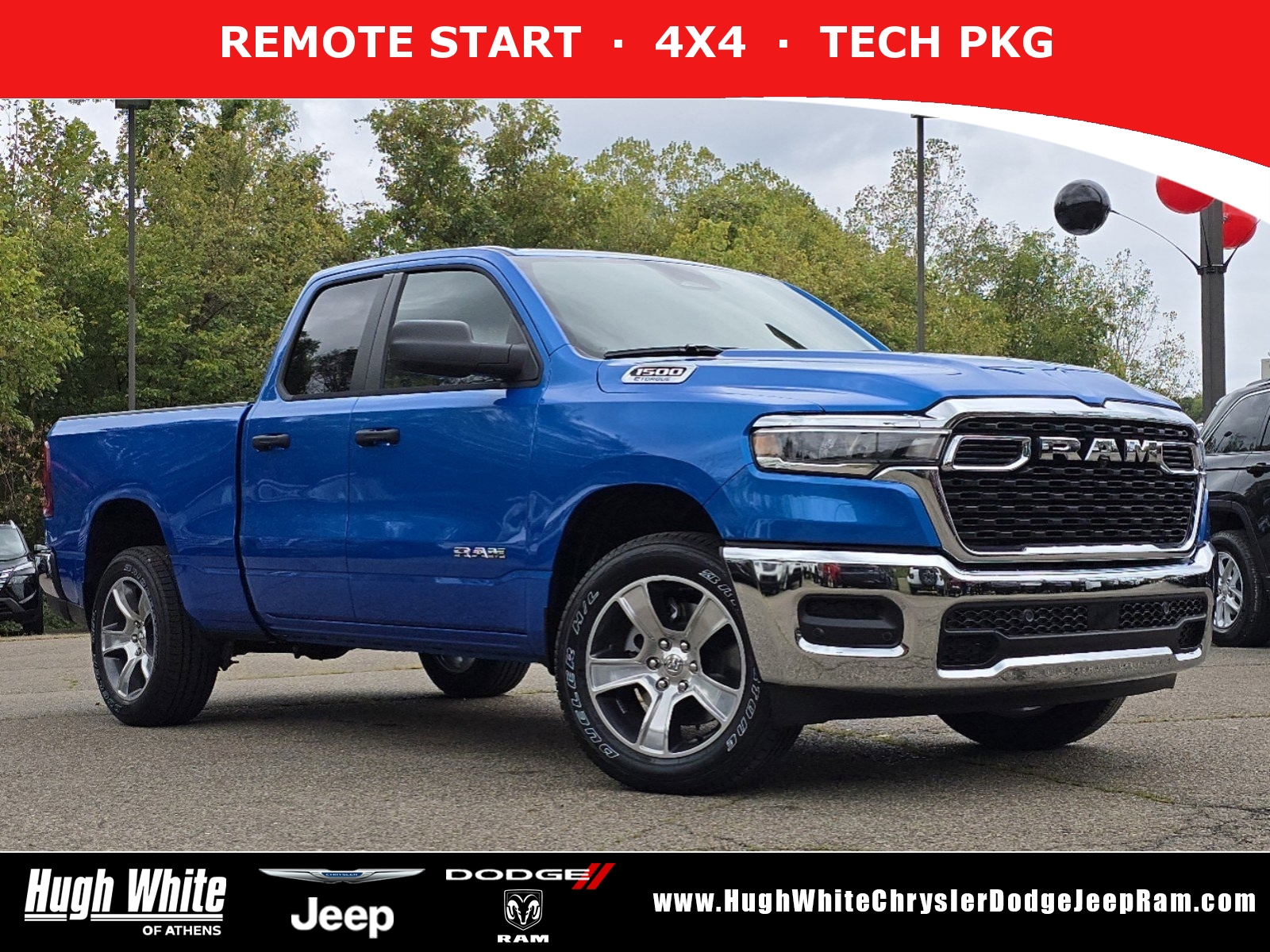 New, 2025 Ram 1500 Tradesman, Blue, 42250330