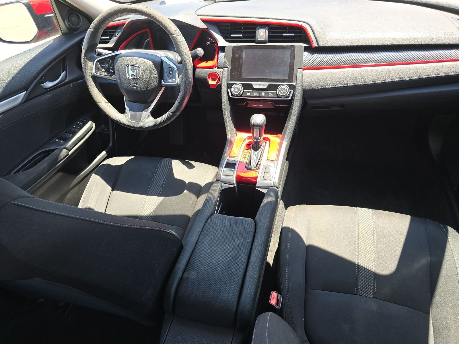 Used, 2016 Honda Civic EX, Red, P0621-18