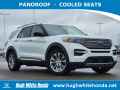 Used, 2021 Ford Explorer Limited, White, 13934-1