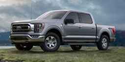 Used, 2021 Ford F-150 XLT, Gray, 5953A-1