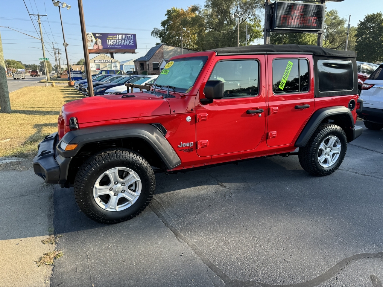 2018 Jeep Wrangler JK Unlimited Sport S 4x4, 838798, Photo 1